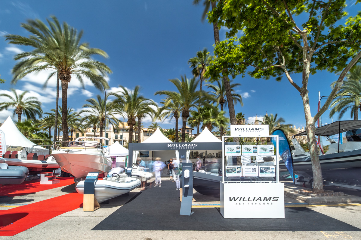 Stand Williams Jet tenders Palma International Boat Show