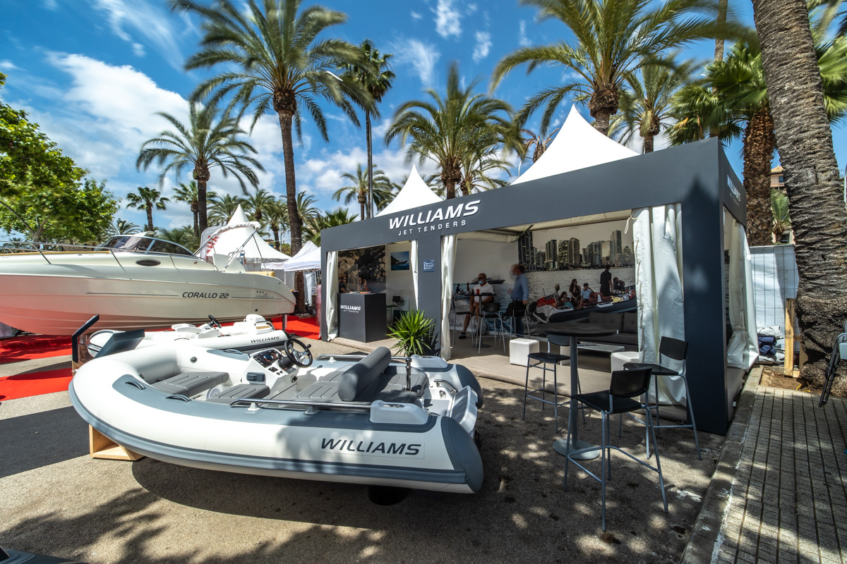 Stand Williams Jet tenders Palma International Boat Show